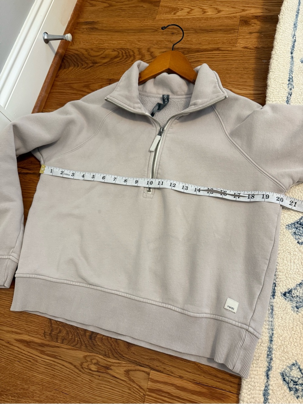 Vuori Restore Half-Zip Sweatshirt Pullover Size XS - Picture 9 of 10
